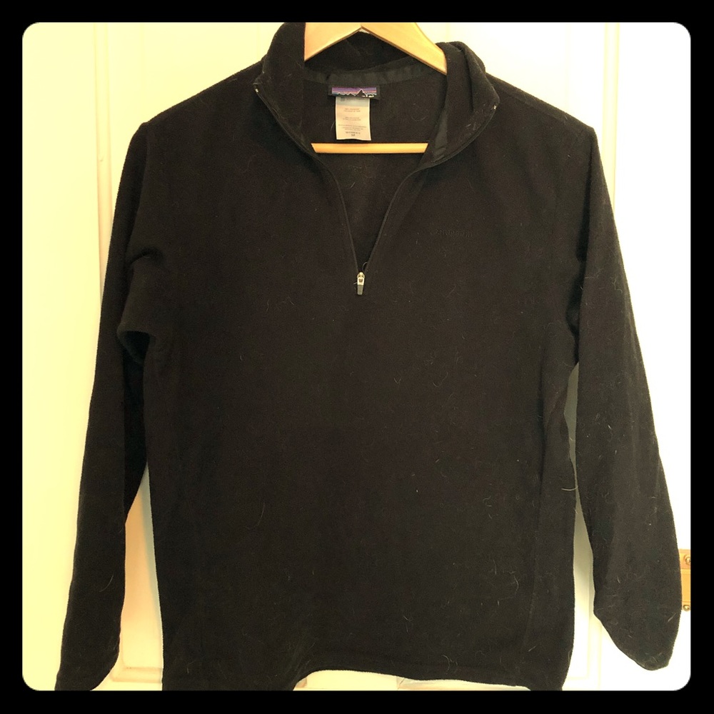 Patagonia Synchilla half-zip black